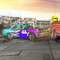 Extreme Car Battle Demolition Derby - Online Game